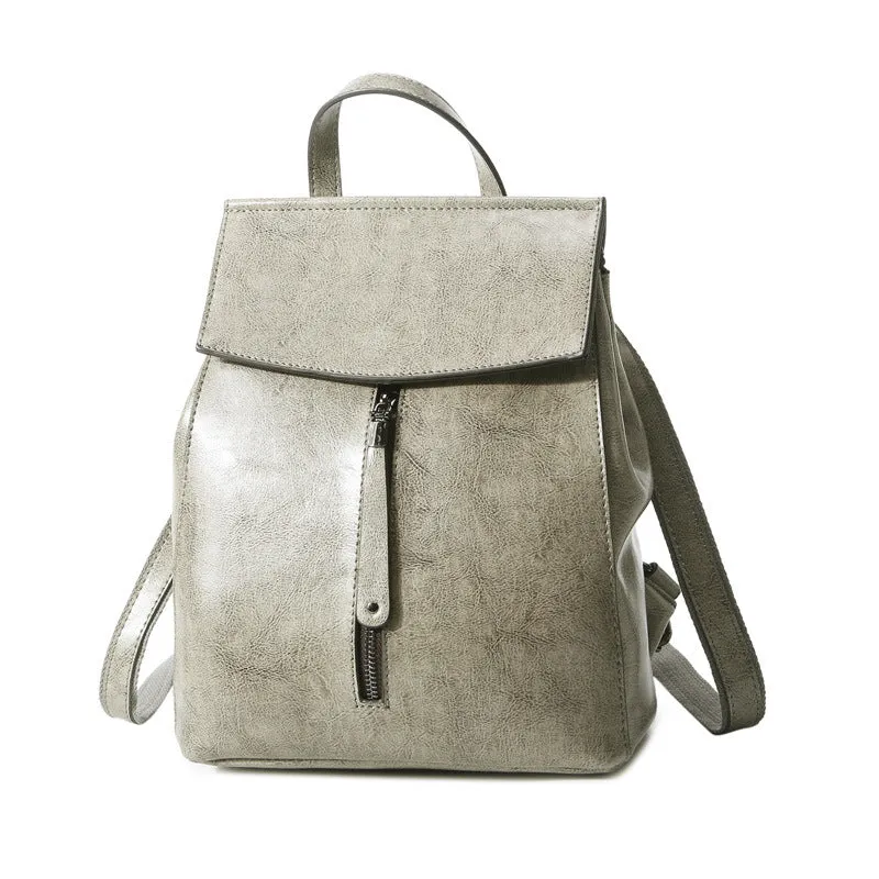 Full Grain Leather Backpack Purse for Women, Stylish Leather Backpack, Gift for Her