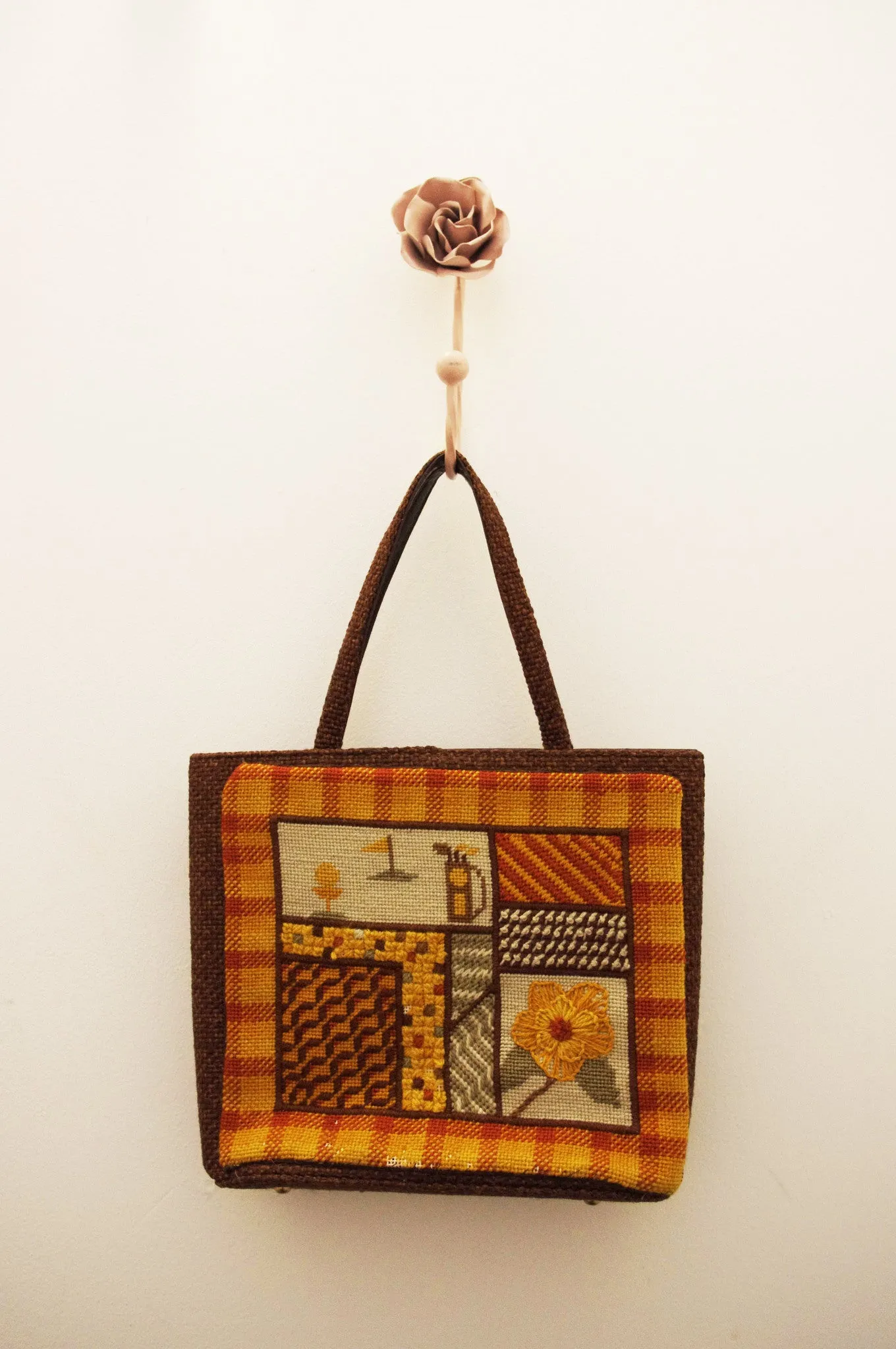Fun with golf and gardens vintage bag