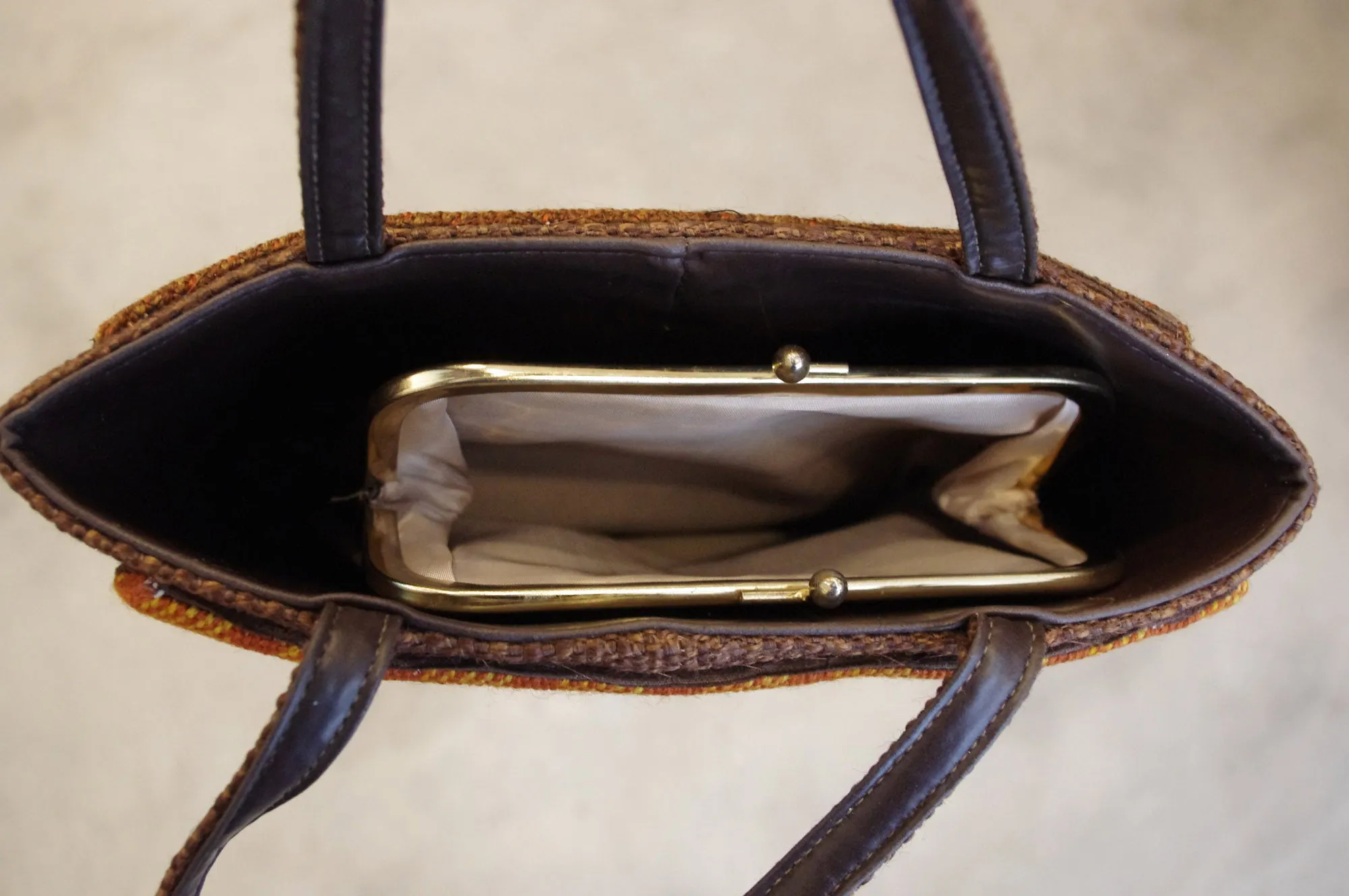 Fun with golf and gardens vintage bag