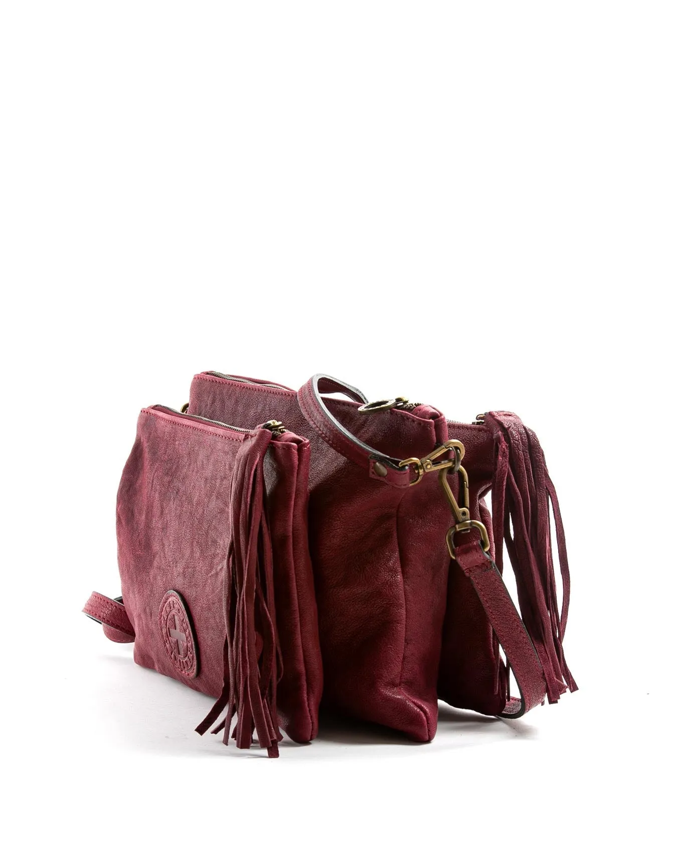 FUTURA Red Leather Bag