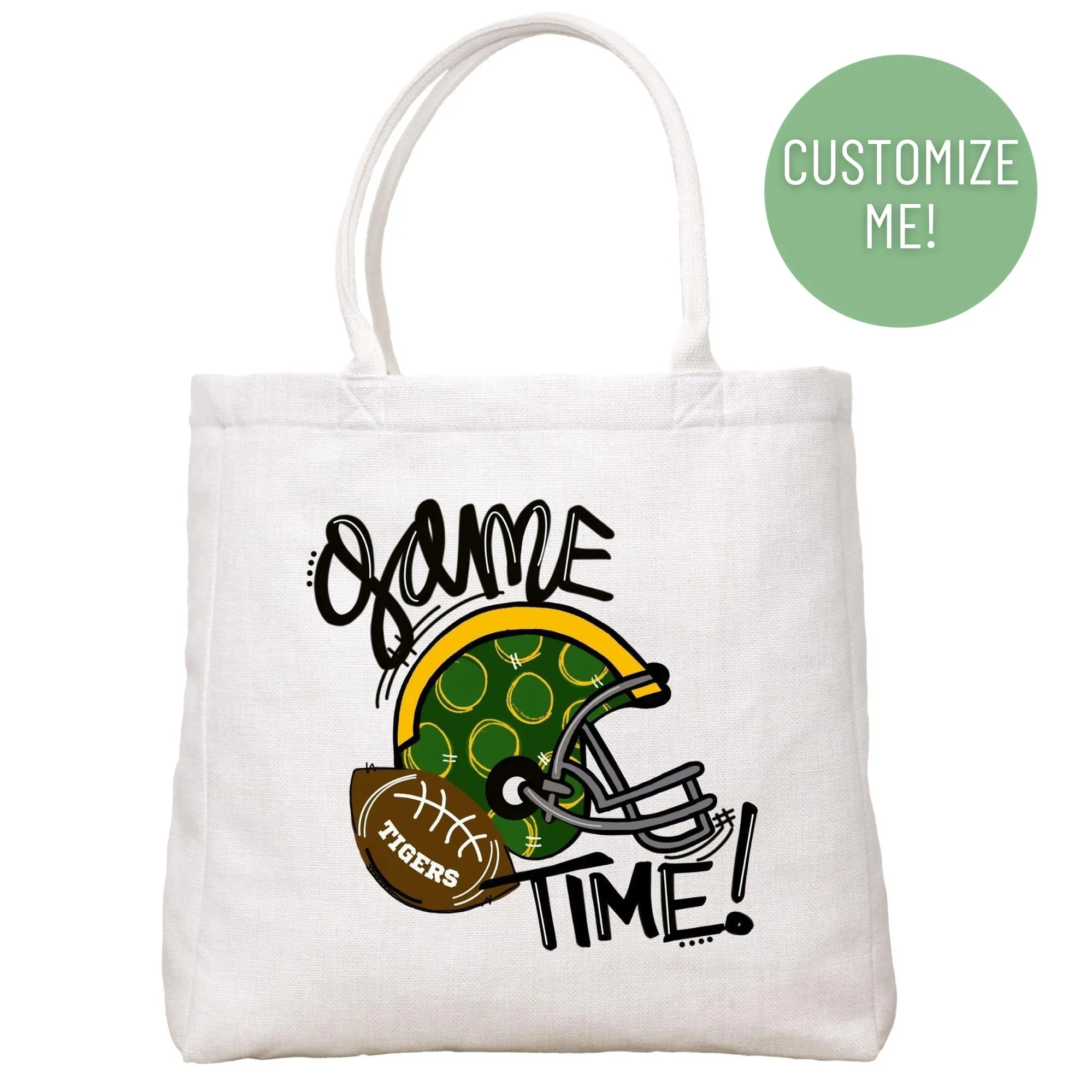 Game Time Tote Bag