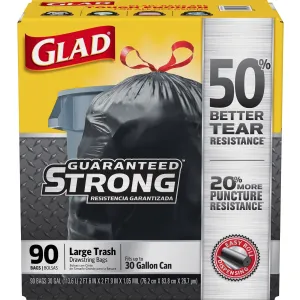 Glad Large Drawstring Trash Bags