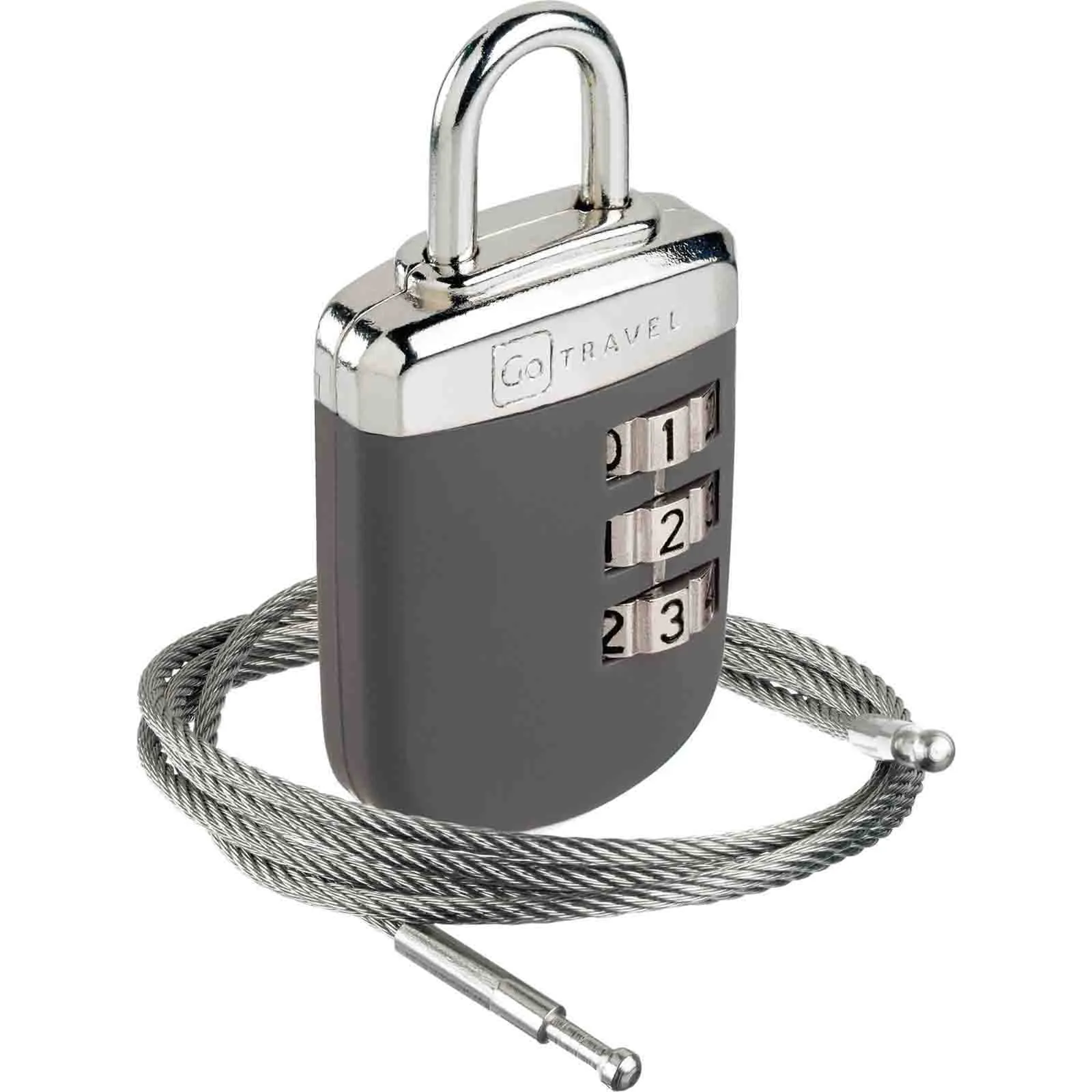 Go Travel Link Cable Combi Padlock