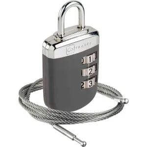 Go Travel Link Cable Combi Padlock