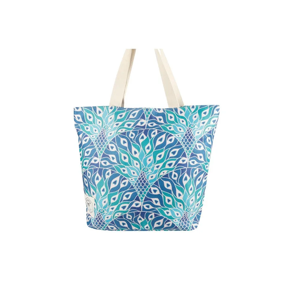 GOOD VIBES BEACH BAG WITH INNER POCKET