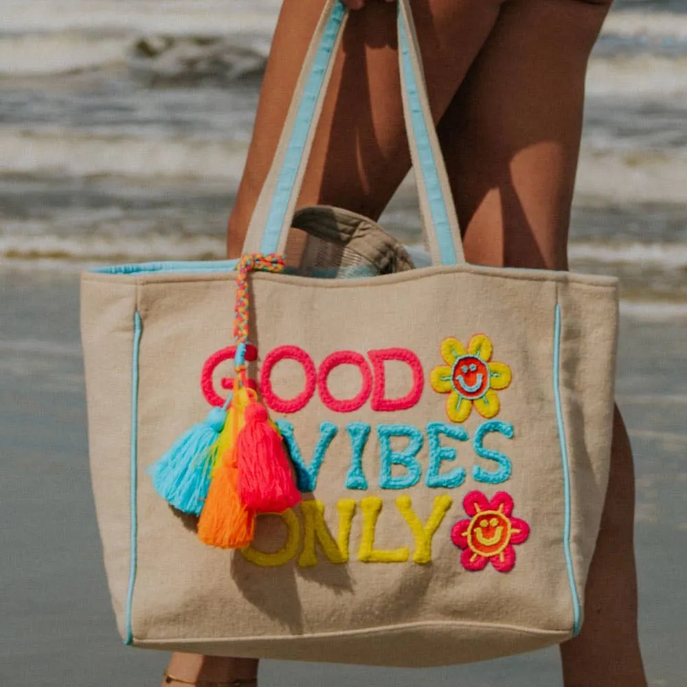 Good Vibes Only Tote Bag