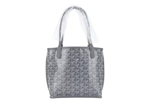 GOYARD ANJOU MINI BAG GREY COLOR WITH DUST COVER