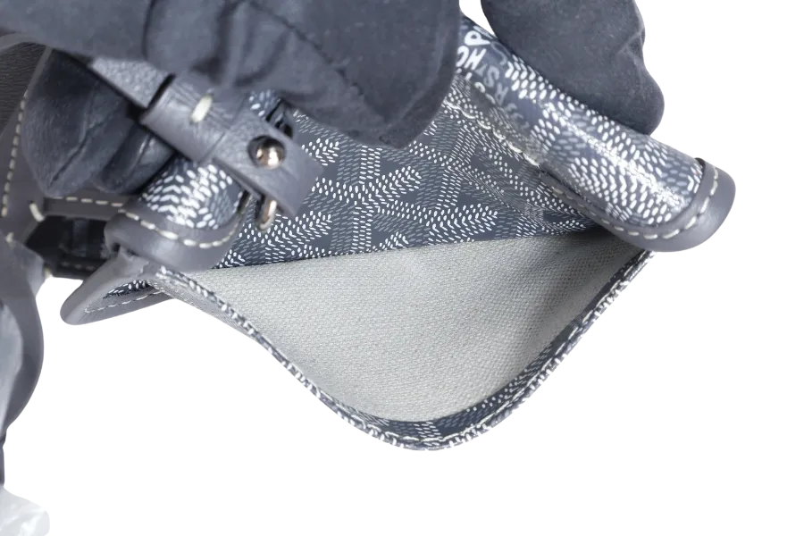 GOYARD ANJOU MINI BAG GREY COLOR WITH DUST COVER