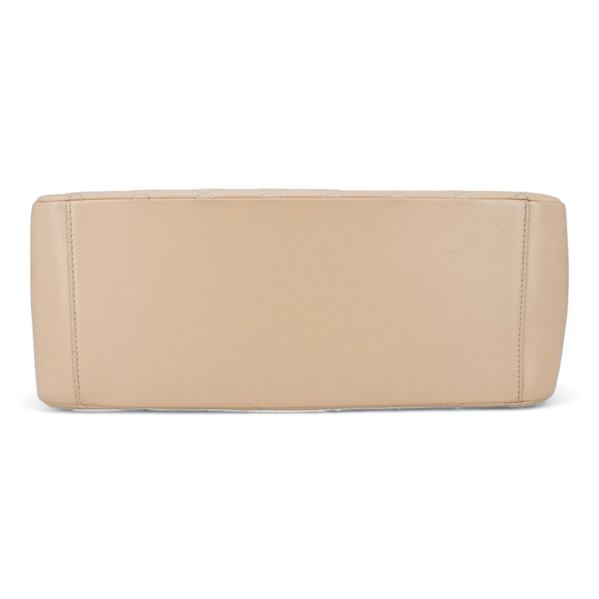 Grand Shopping Tote GST in Beige Caviar