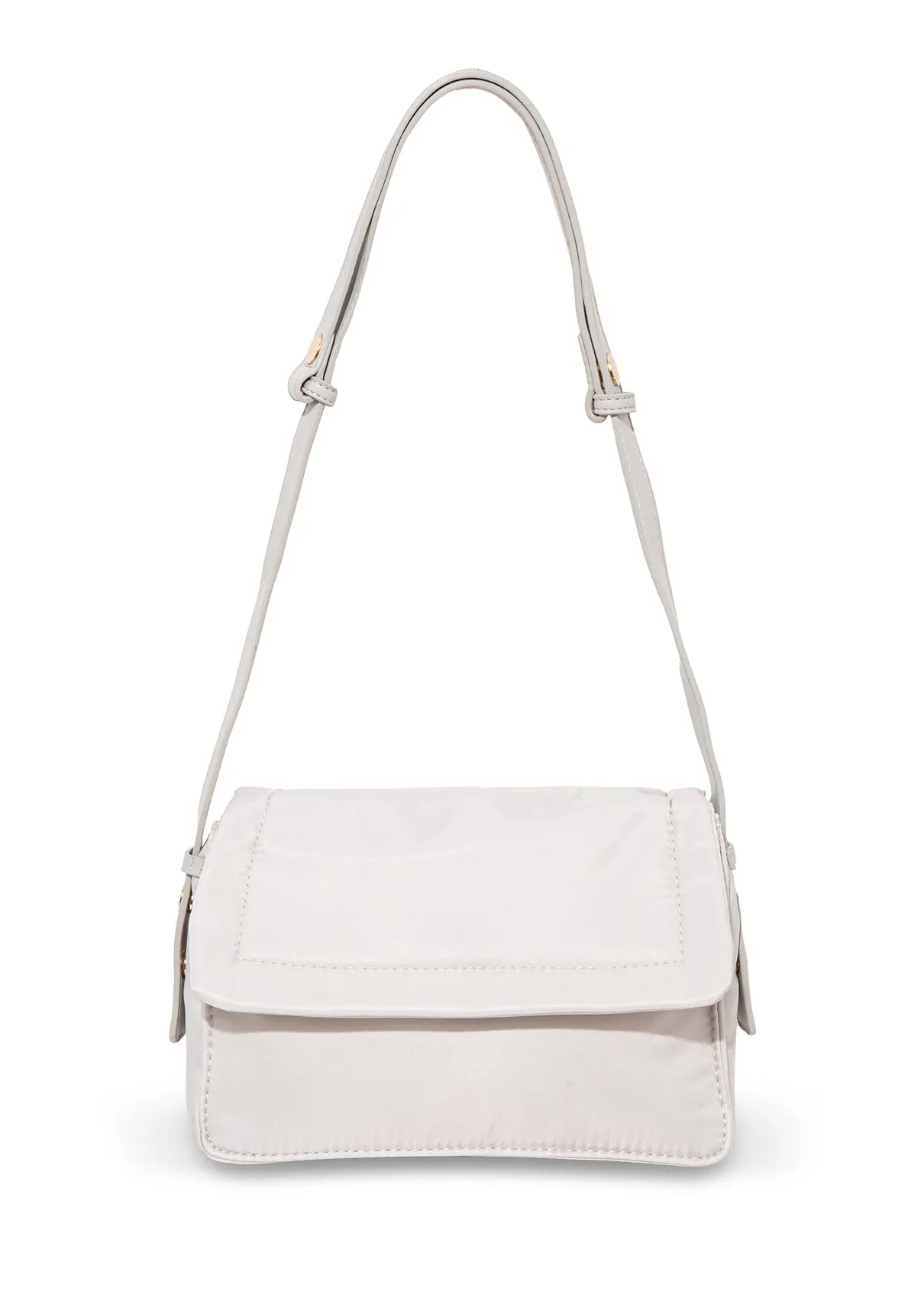 Grey Messenger Bag