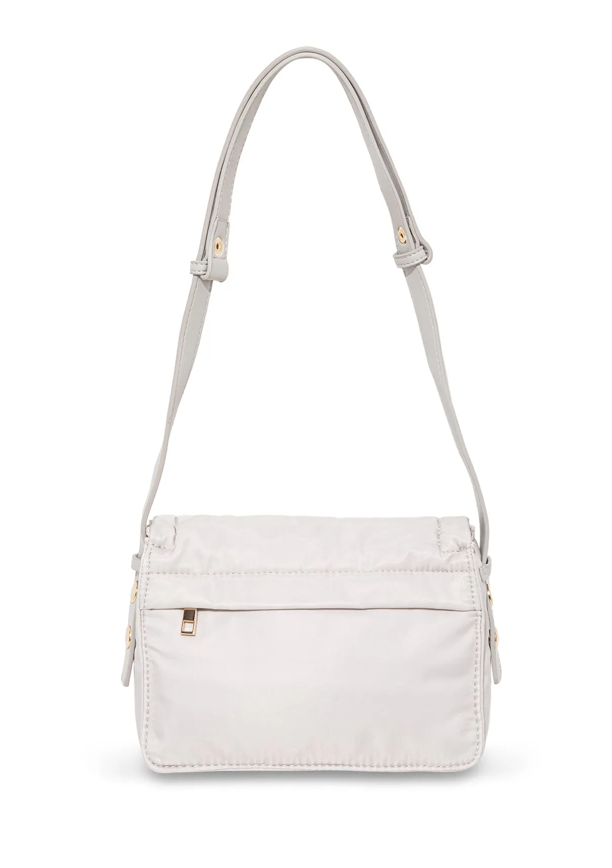 Grey Messenger Bag