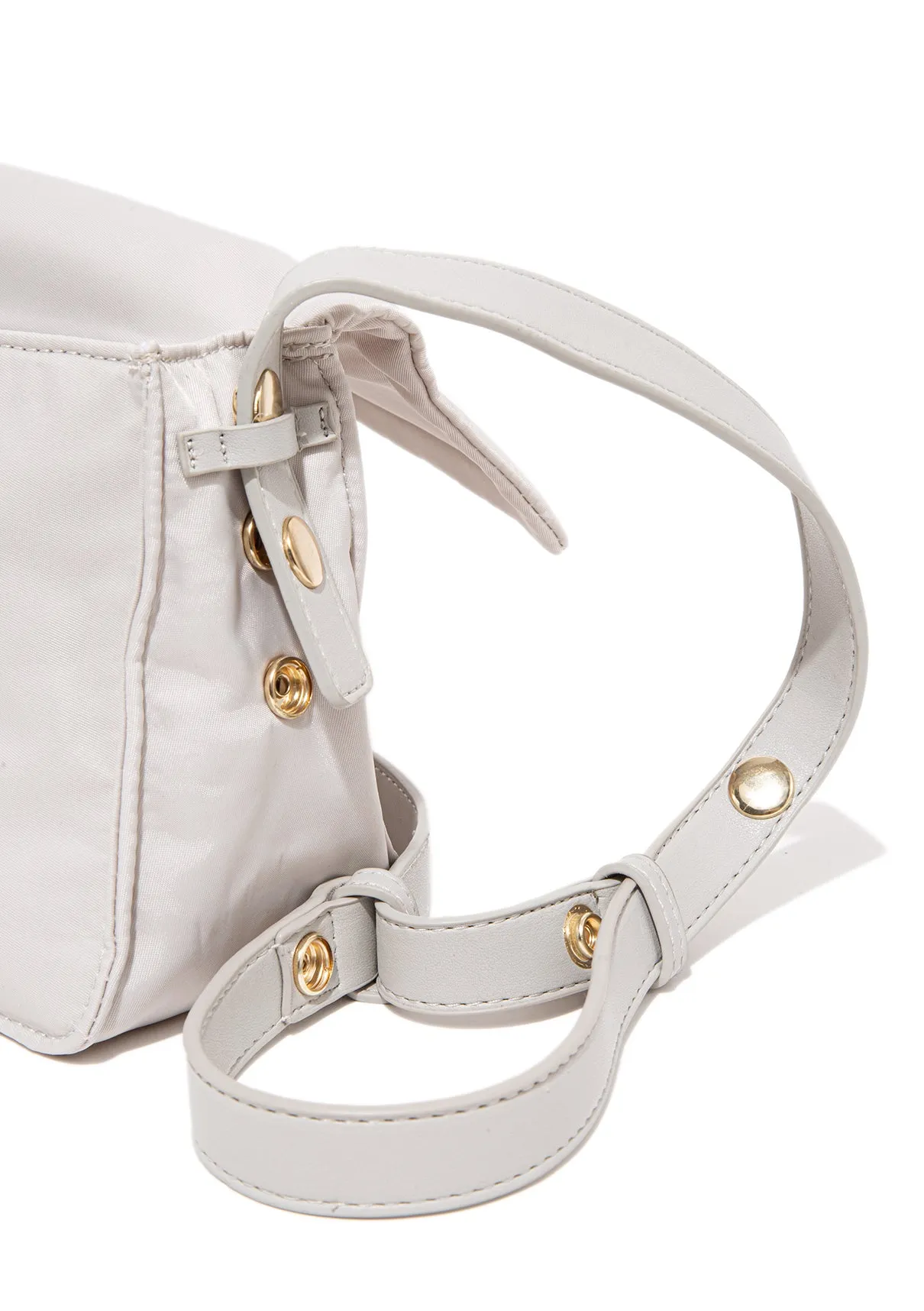 Grey Messenger Bag