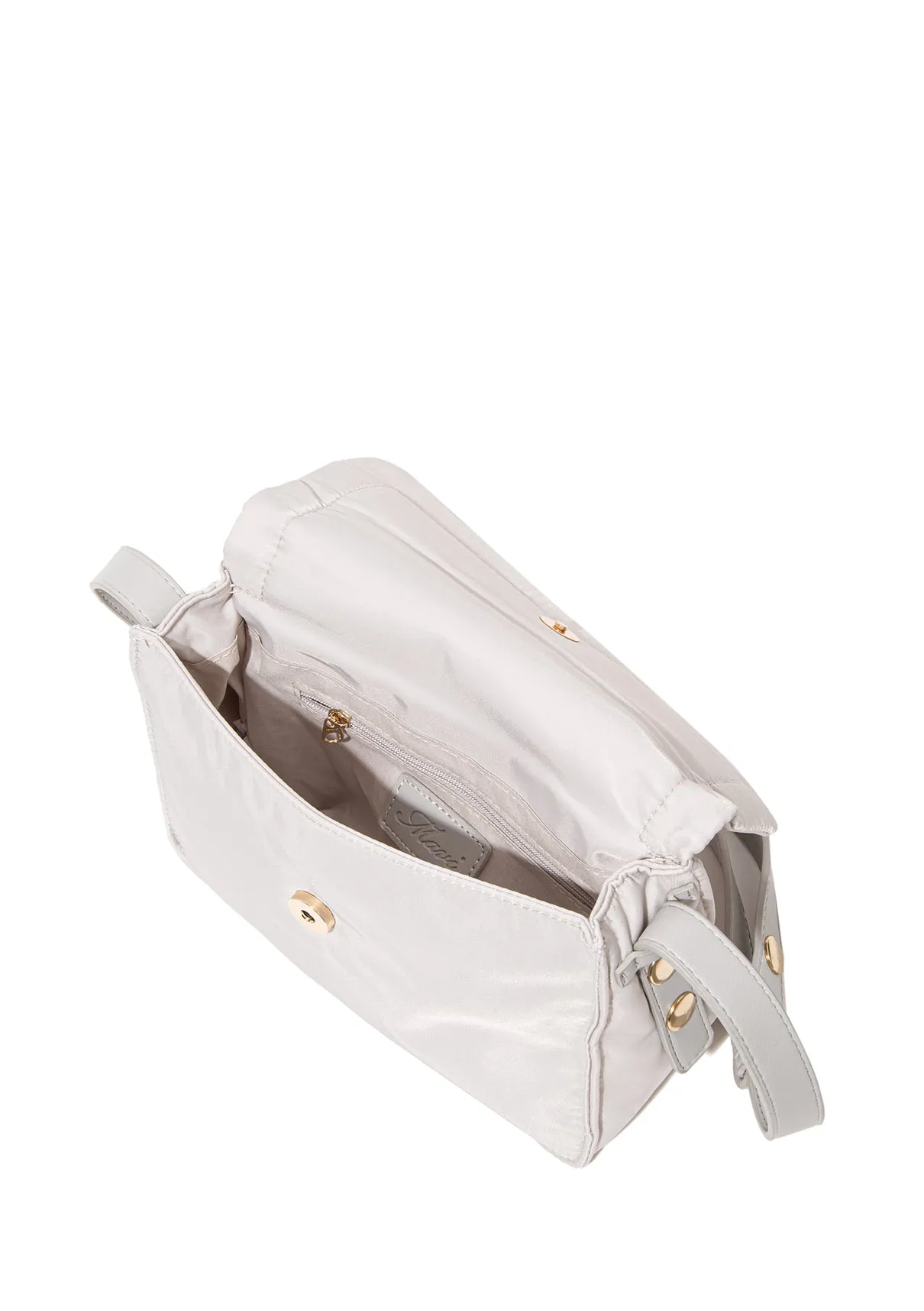 Grey Messenger Bag