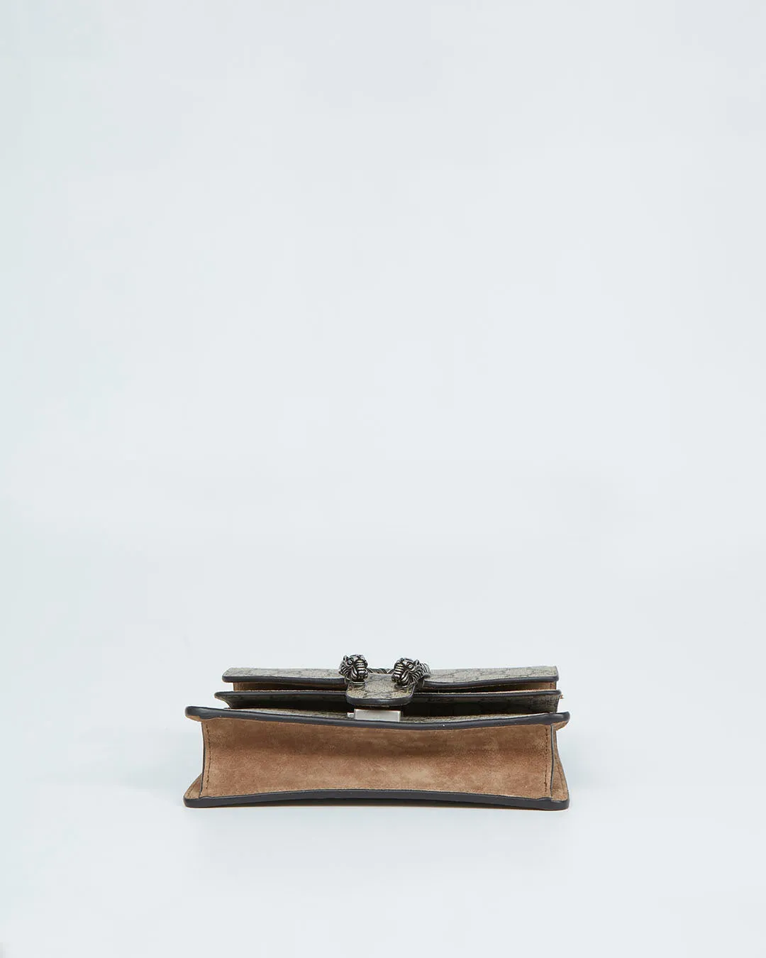Gucci Beige Canvas & Suede Mini Dionysus Chain Bag
