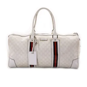 Gucci GG Large Web Duffle Bag