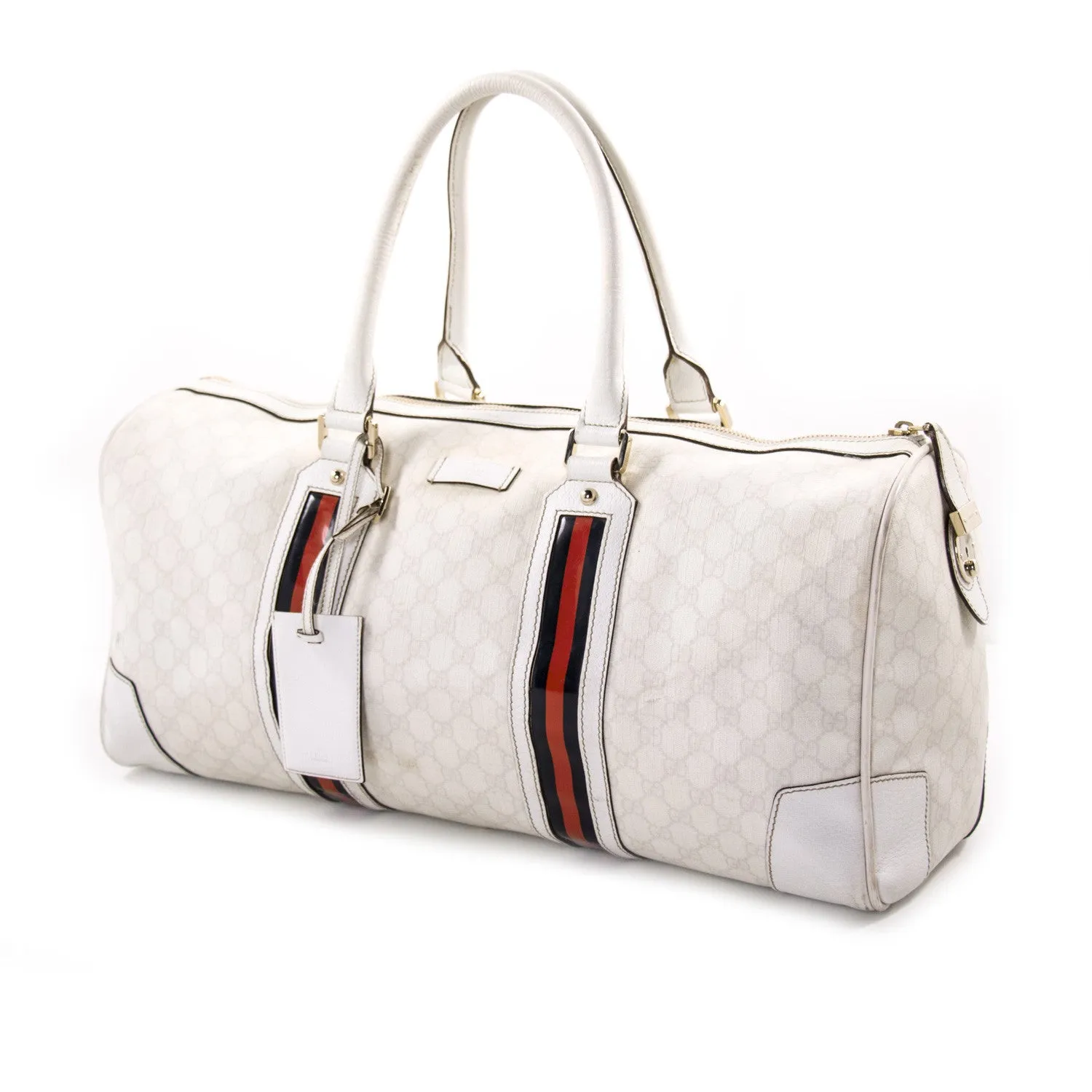 Gucci GG Large Web Duffle Bag