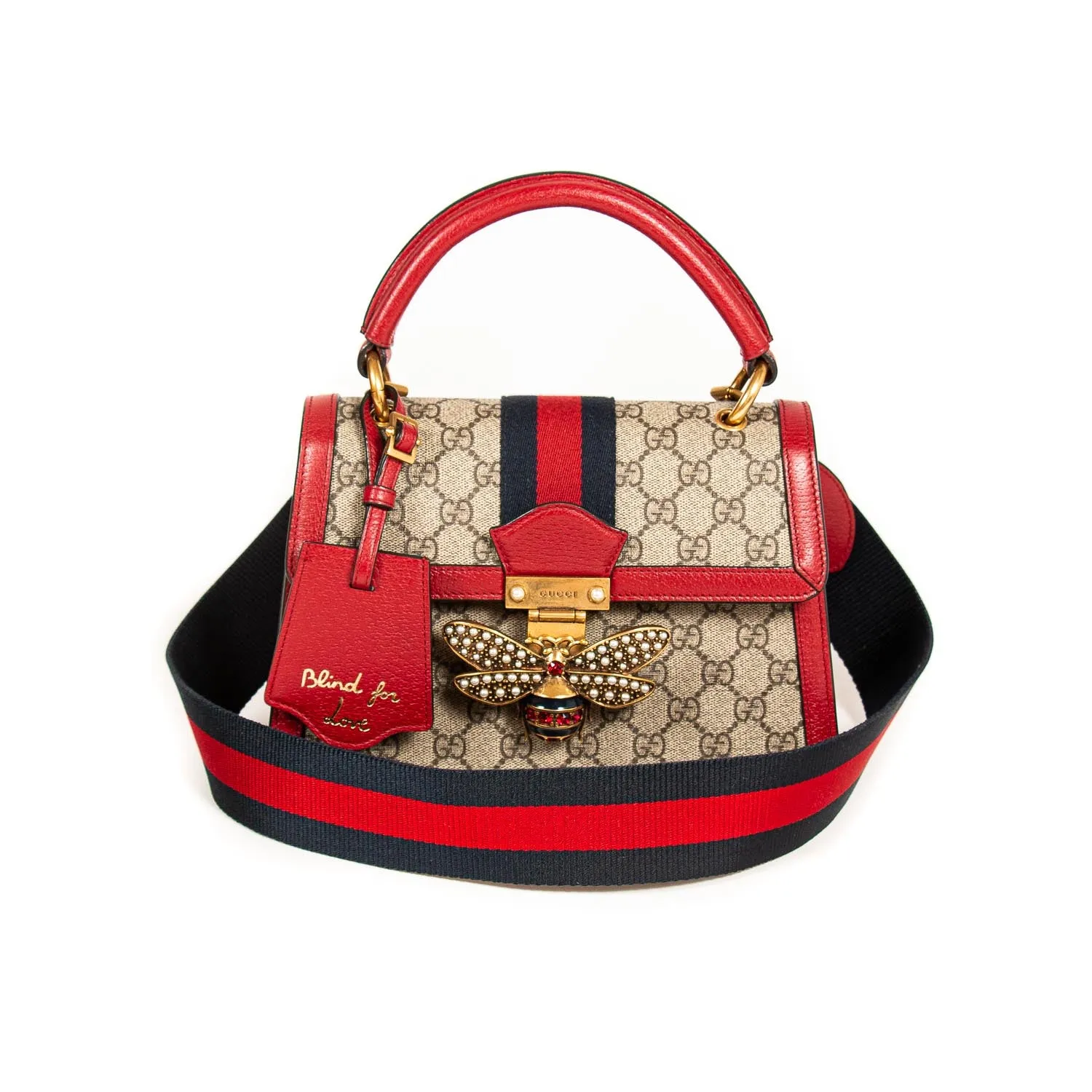 Gucci Small Queen Margaret GG Supreme Bag