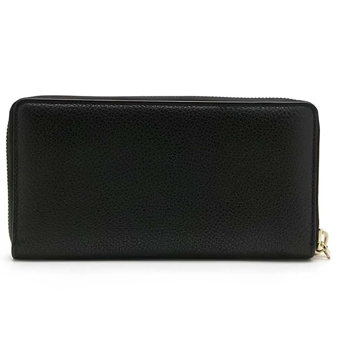 Gucci Soho Leather Silver Chain Shoulder Handbag Black Bag NEW