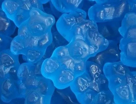 Gummi Blue Raspberries 5LBS