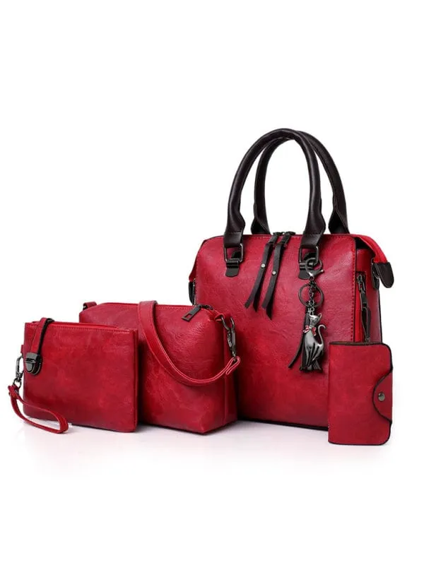 GYPSY GIRL- Messenger Bag Four-Piece Retro Set – Chic & Versatile Fashion Collection