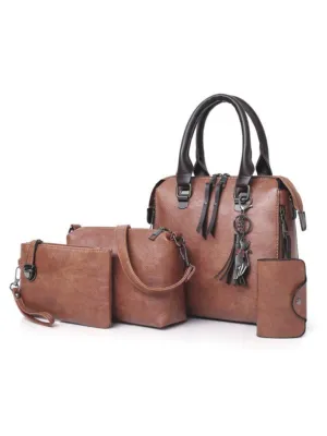 GYPSY GIRL- Messenger Bag Four-Piece Retro Set – Chic & Versatile Fashion Collection