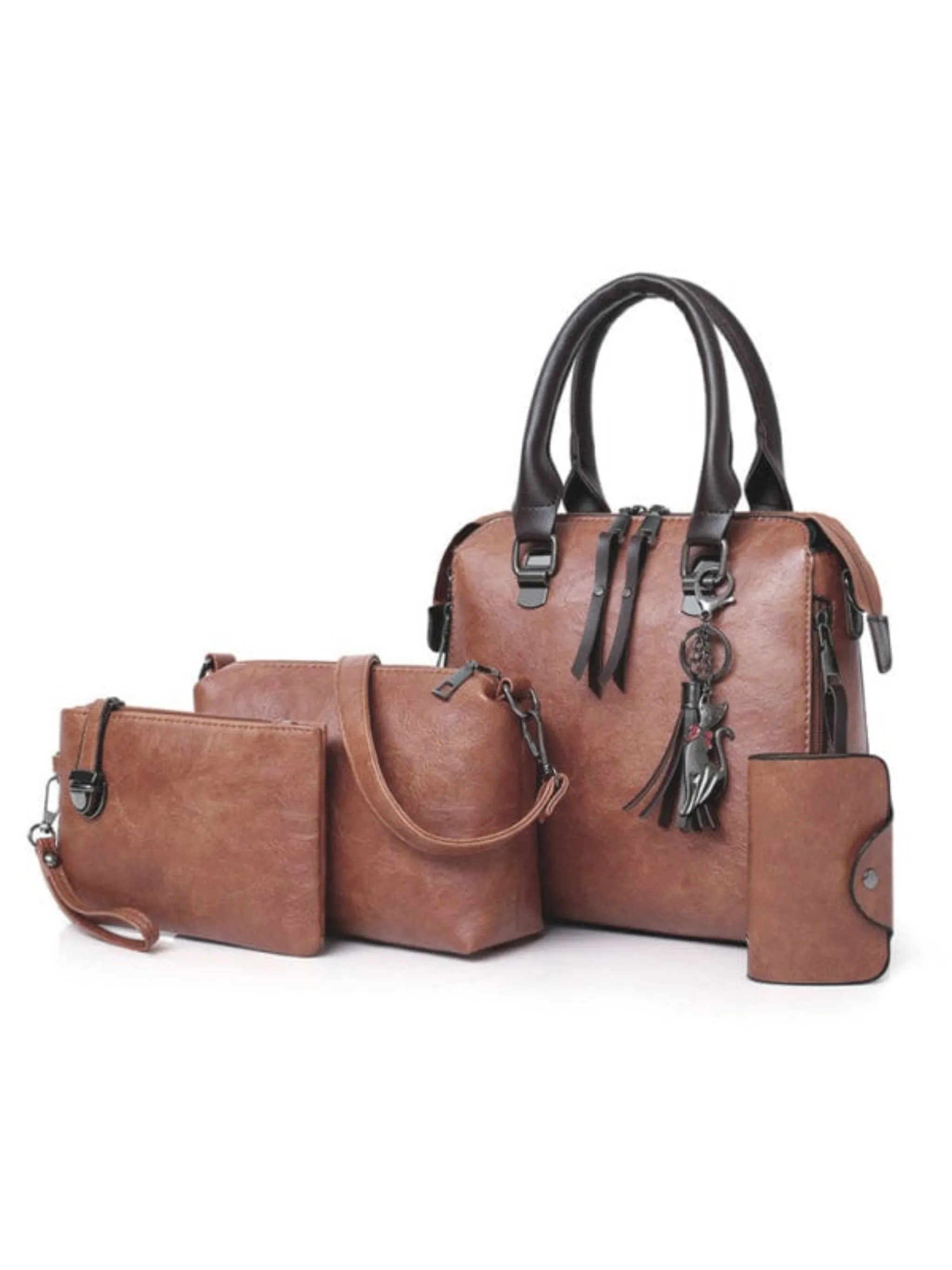 GYPSY GIRL- Messenger Bag Four-Piece Retro Set – Chic & Versatile Fashion Collection