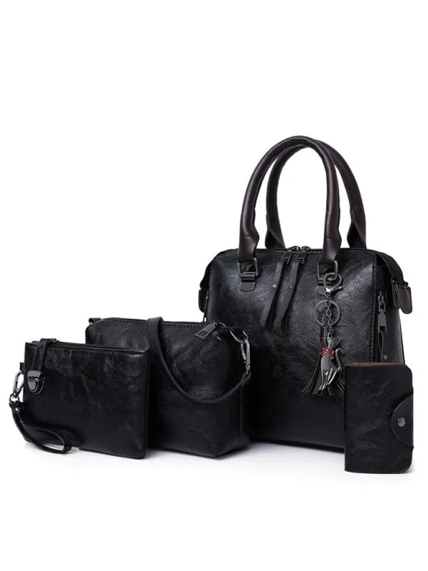 GYPSY GIRL- Messenger Bag Four-Piece Retro Set – Chic & Versatile Fashion Collection