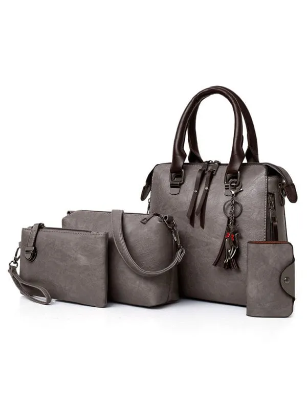 GYPSY GIRL- Messenger Bag Four-Piece Retro Set – Chic & Versatile Fashion Collection