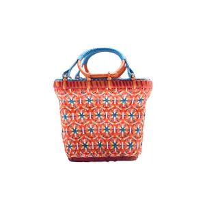Hand-Woven Passionfruit Bag Small