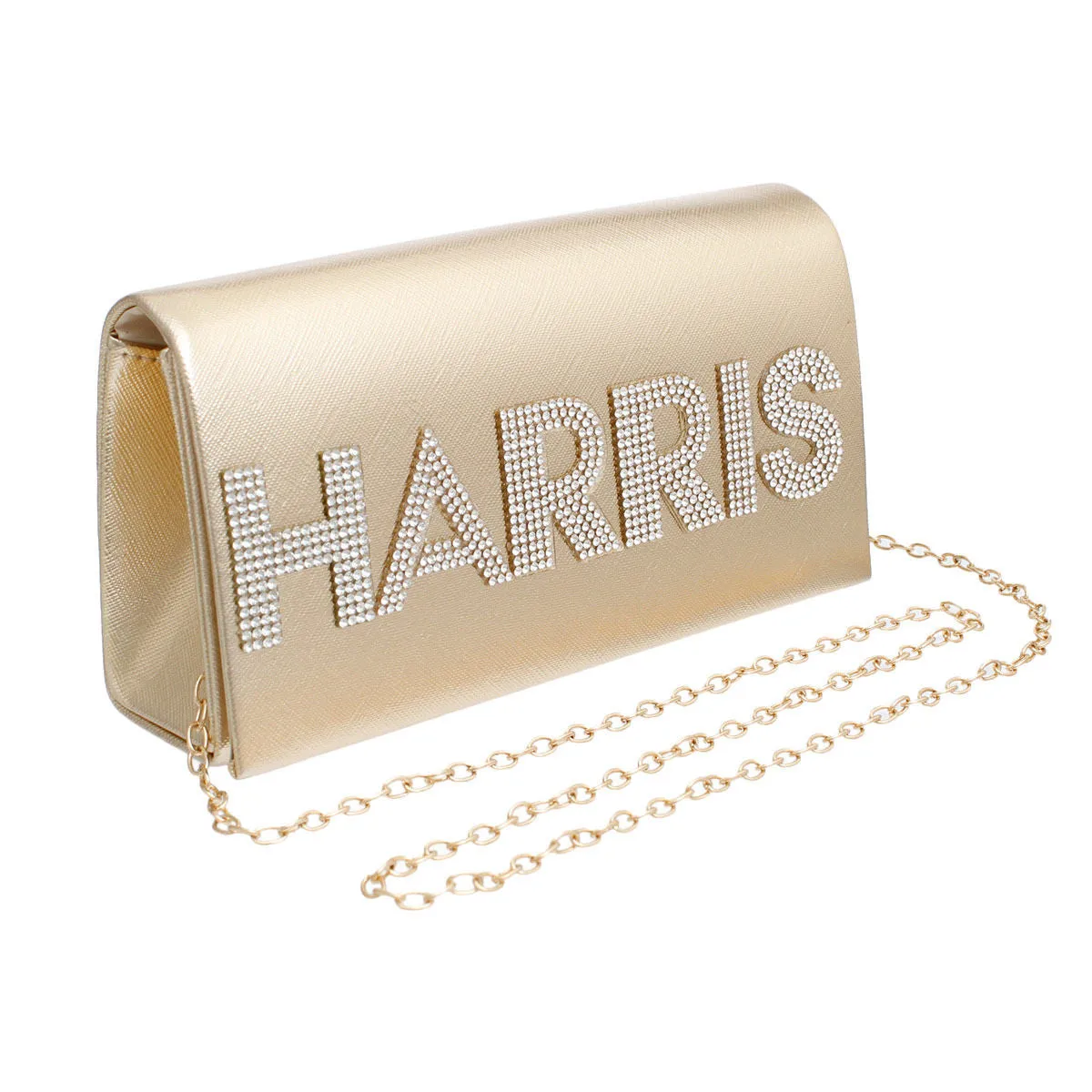 Harris Campaign Gold Clutch