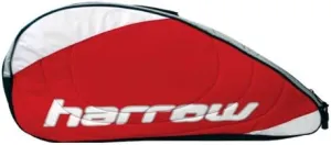 Harrow Pro Racquet Shoulder Bag Crimson Red/Silver