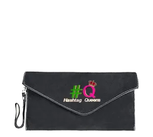 HASHTAG QUEENS CLUTCH BAG
