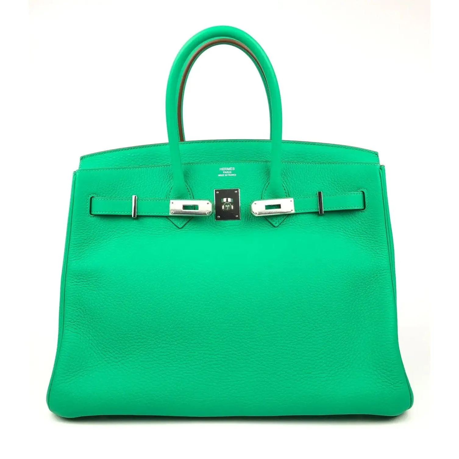 HERMES Birkin 35 Menthe Mint Green Bag