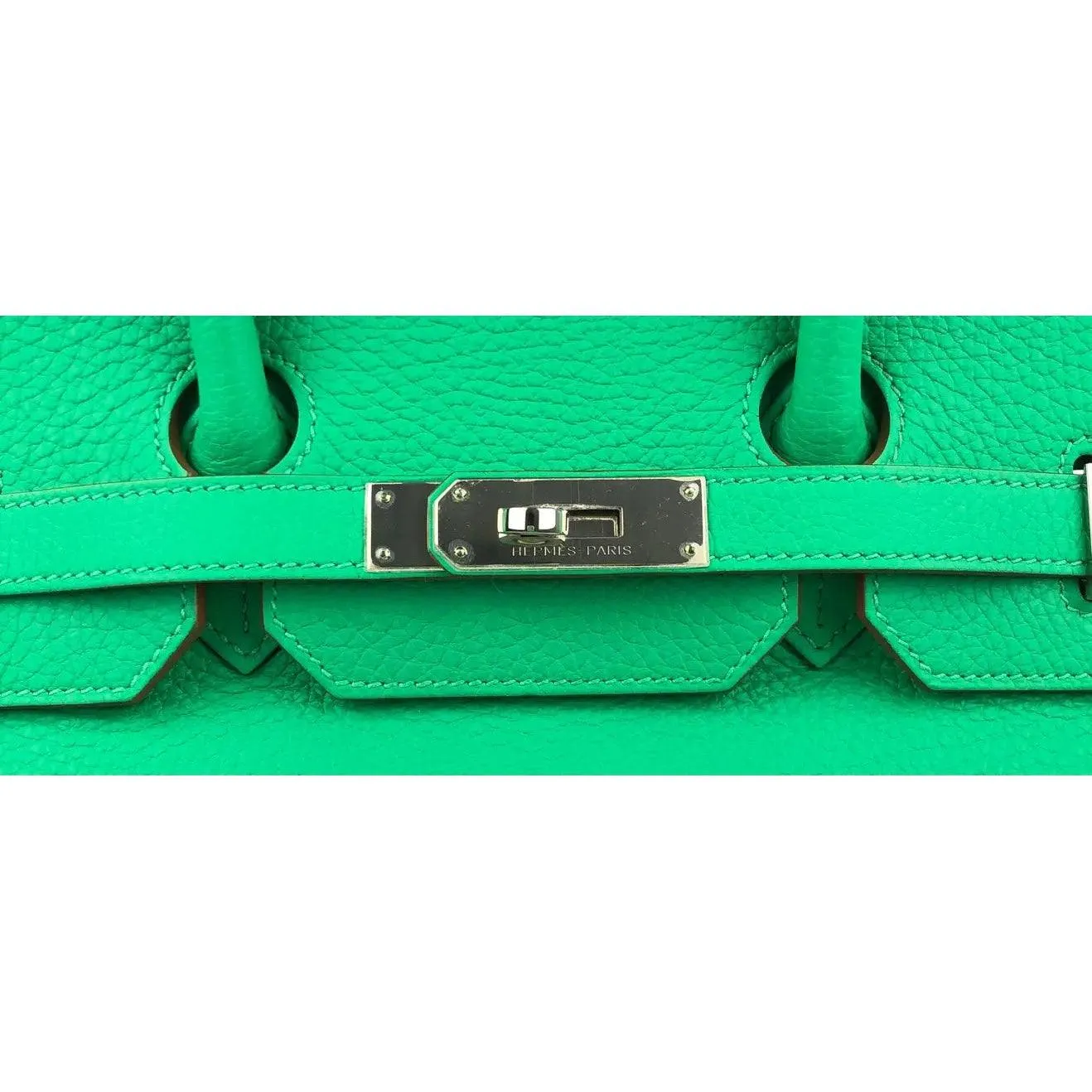HERMES Birkin 35 Menthe Mint Green Bag