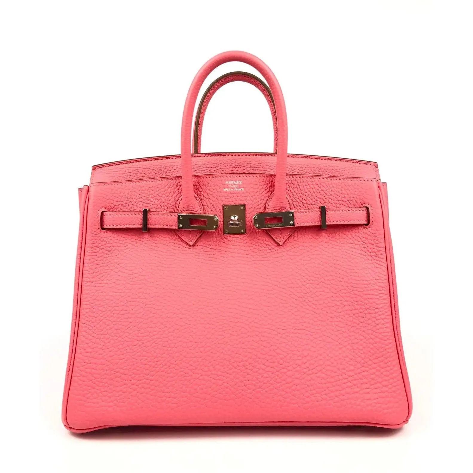 Hermès Birkin 25 Rose Lipstick Pink Togo Leather Bag