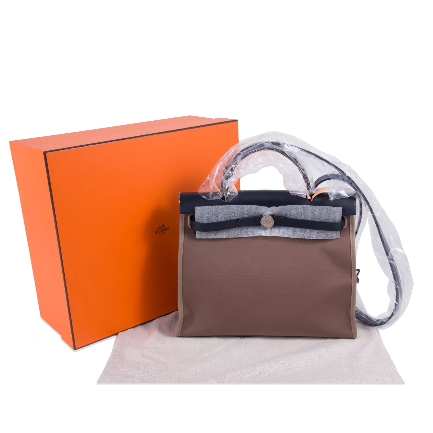 Hermès Herbag Zip 31 Etoupe