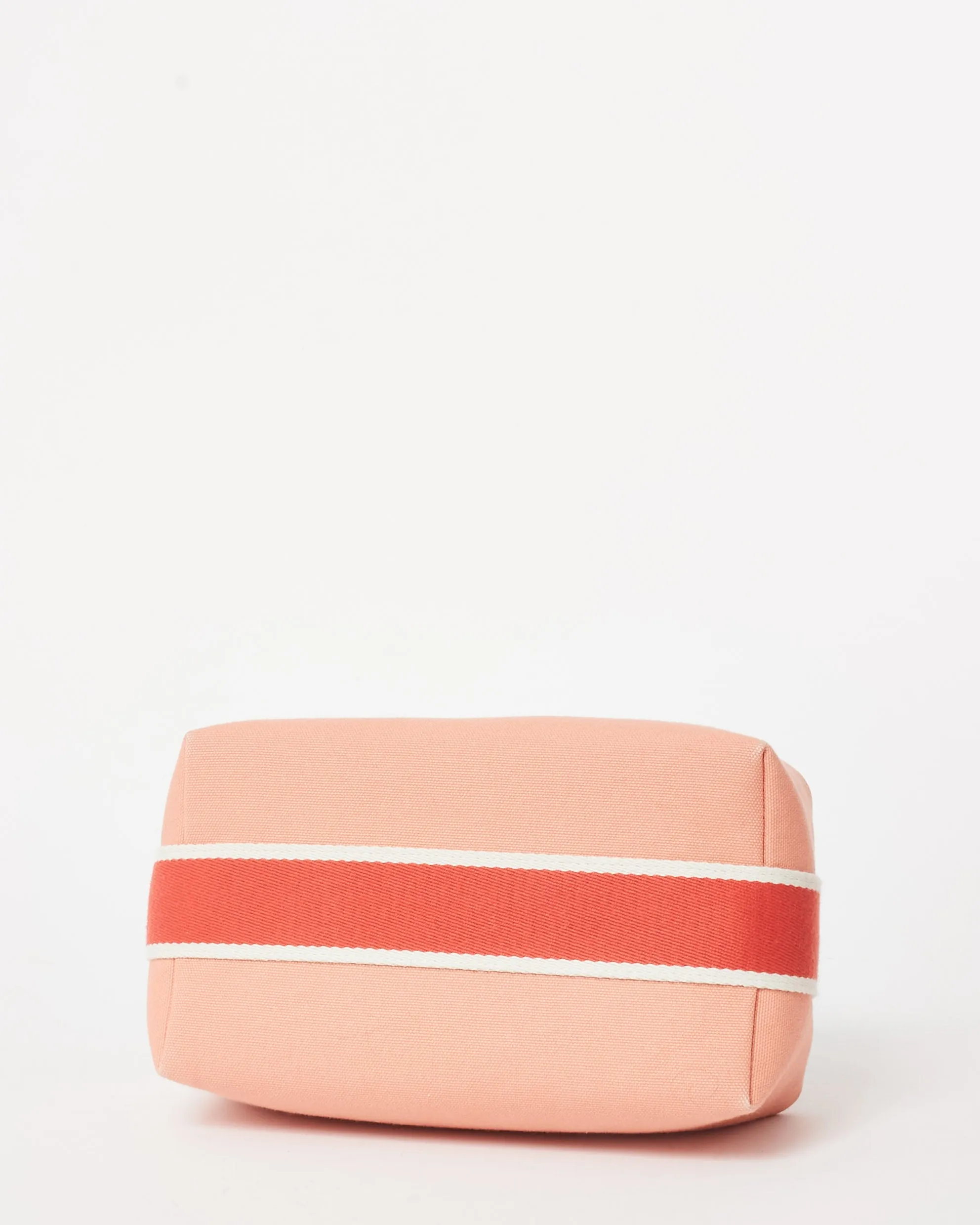 Hermès Light Pink & Dark Pink Canvas Small Bride À Brac Bag