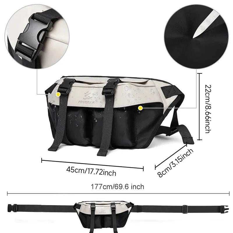 High Quality Trend Men's Cross Body Sling Shoulder Bag