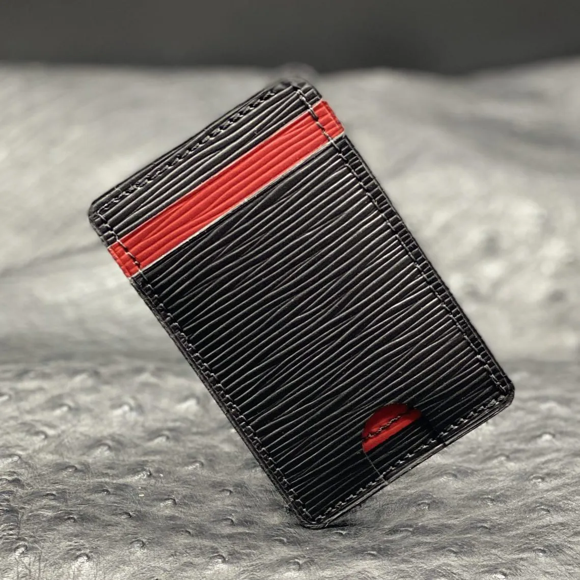 Horween MiniMaxV2 wallet | 5 Pocket Minimalist Wallet | Made to Order in Premium Horween Leather | Custom Leather and Pen
