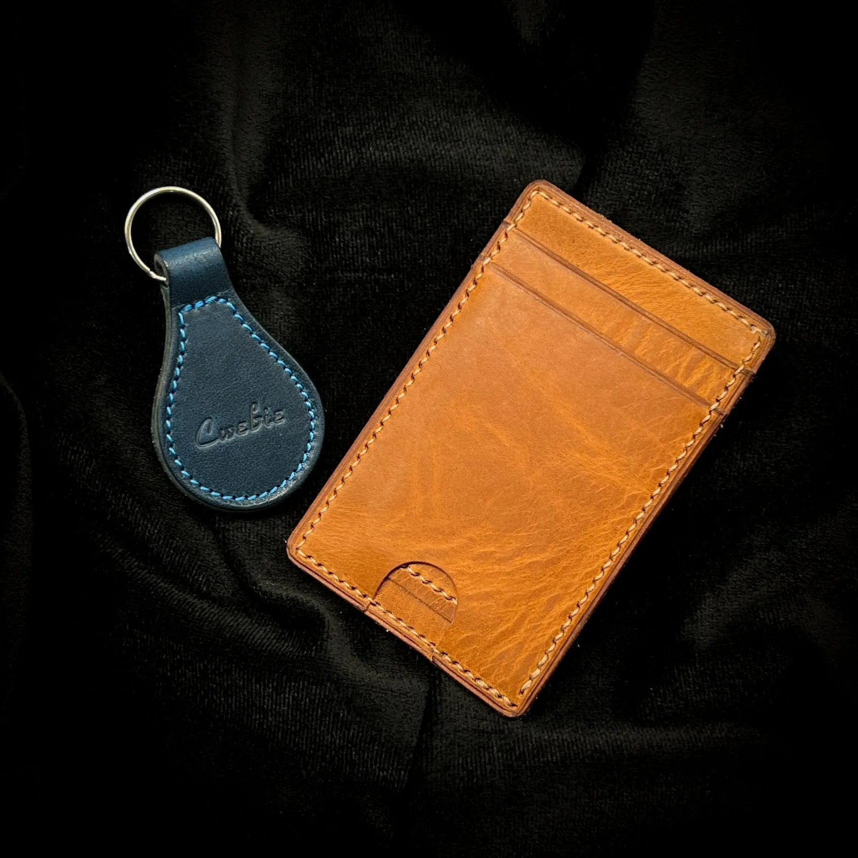 Horween MiniMaxV2 wallet | 5 Pocket Minimalist Wallet | Made to Order in Premium Horween Leather | Custom Leather and Pen