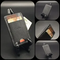 Horween MiniMaxV2 wallet | 5 Pocket Minimalist Wallet | Made to Order in Premium Horween Leather | Custom Leather and Pen