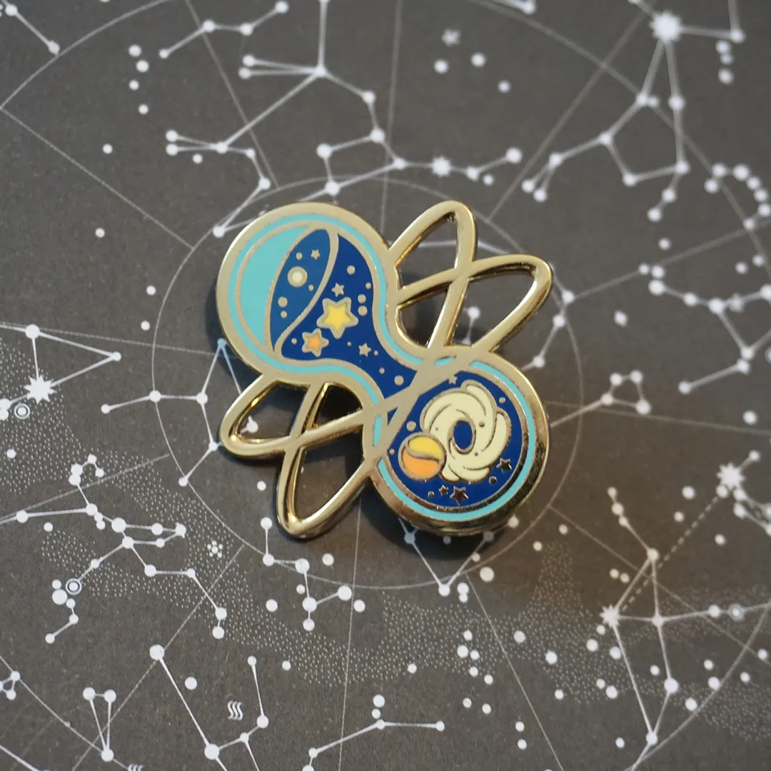 Hourglass | Enamel Pin