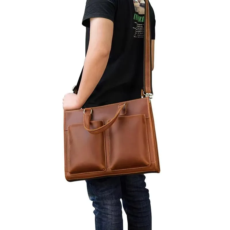 Jack | Men's Vintage Leather Travel Crossbody Messenger Handbag