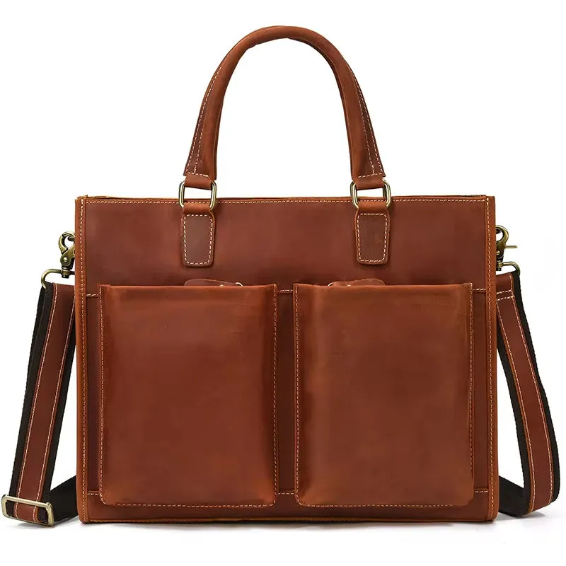 Jack | Men's Vintage Leather Travel Crossbody Messenger Handbag