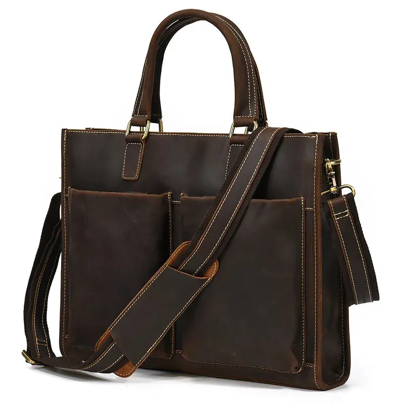 Jack | Men's Vintage Leather Travel Crossbody Messenger Handbag