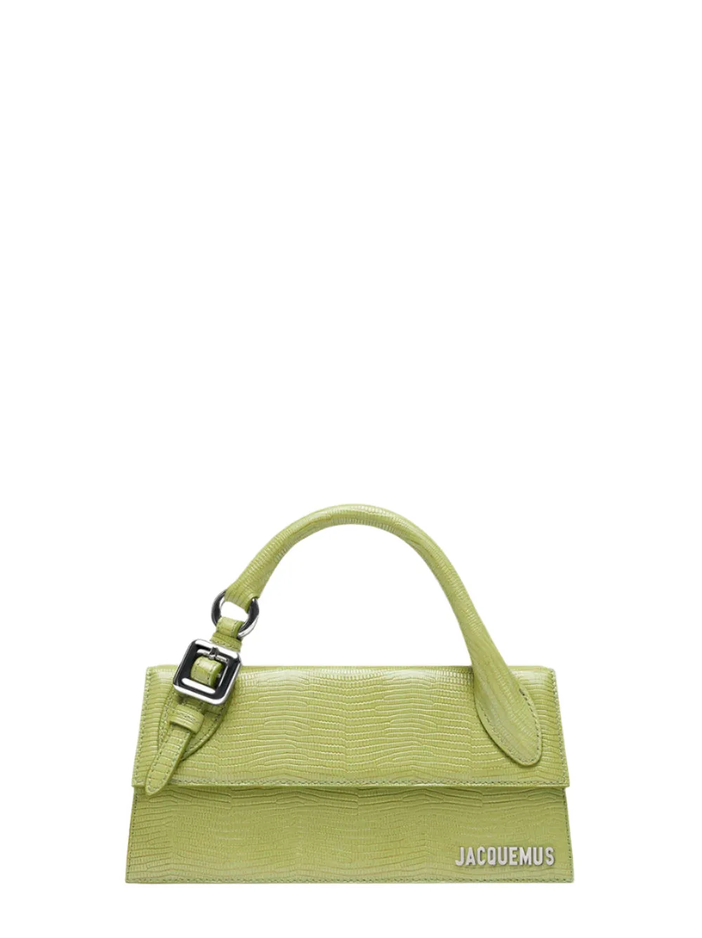Jacquemus Le Chiquito Long Boucle Handbag in Green