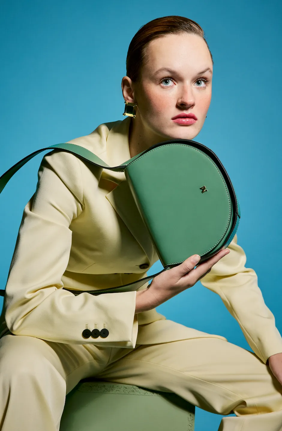 Jane Cross Body Mint Green