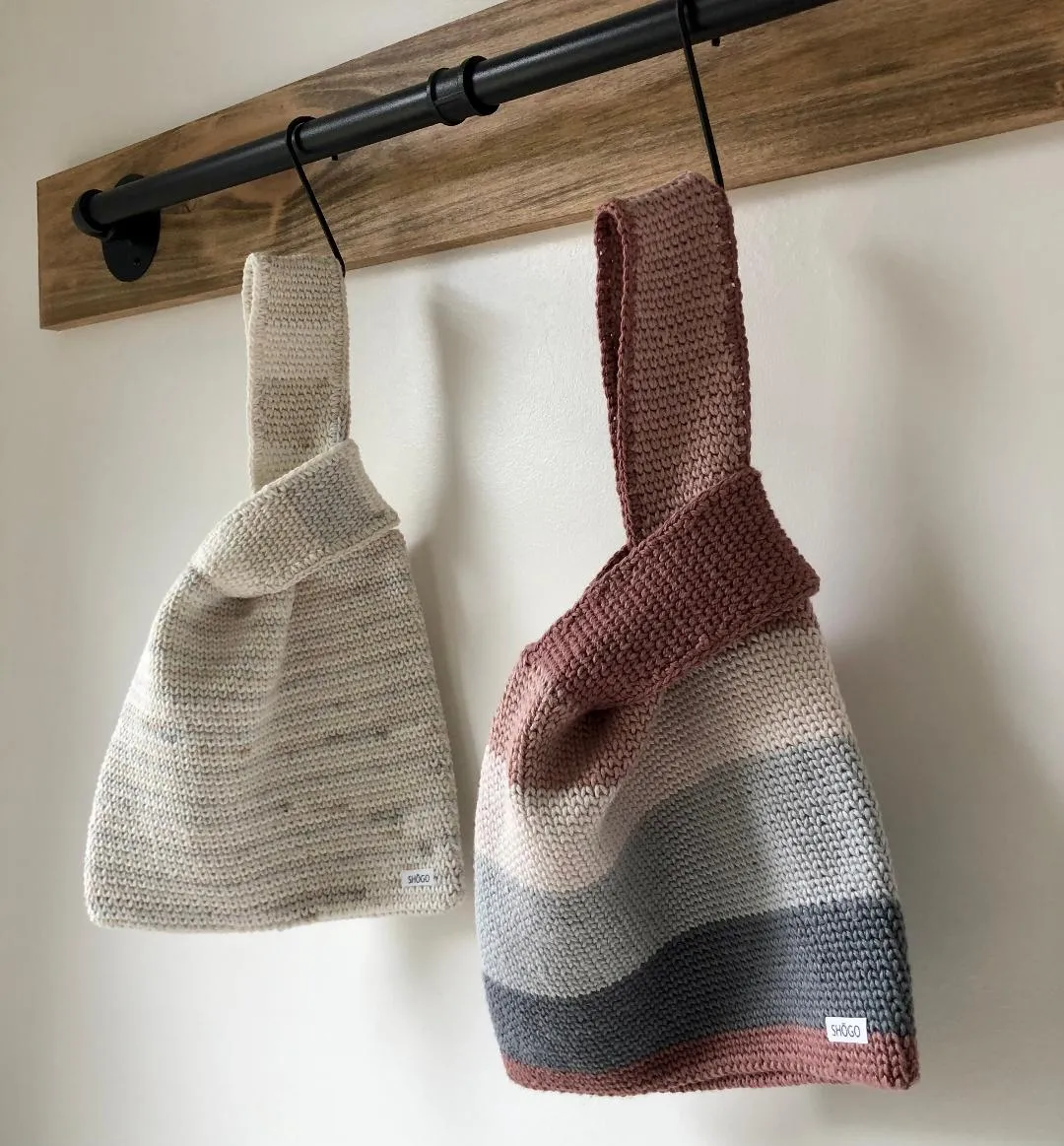 Japanese Crochet Knot Bags