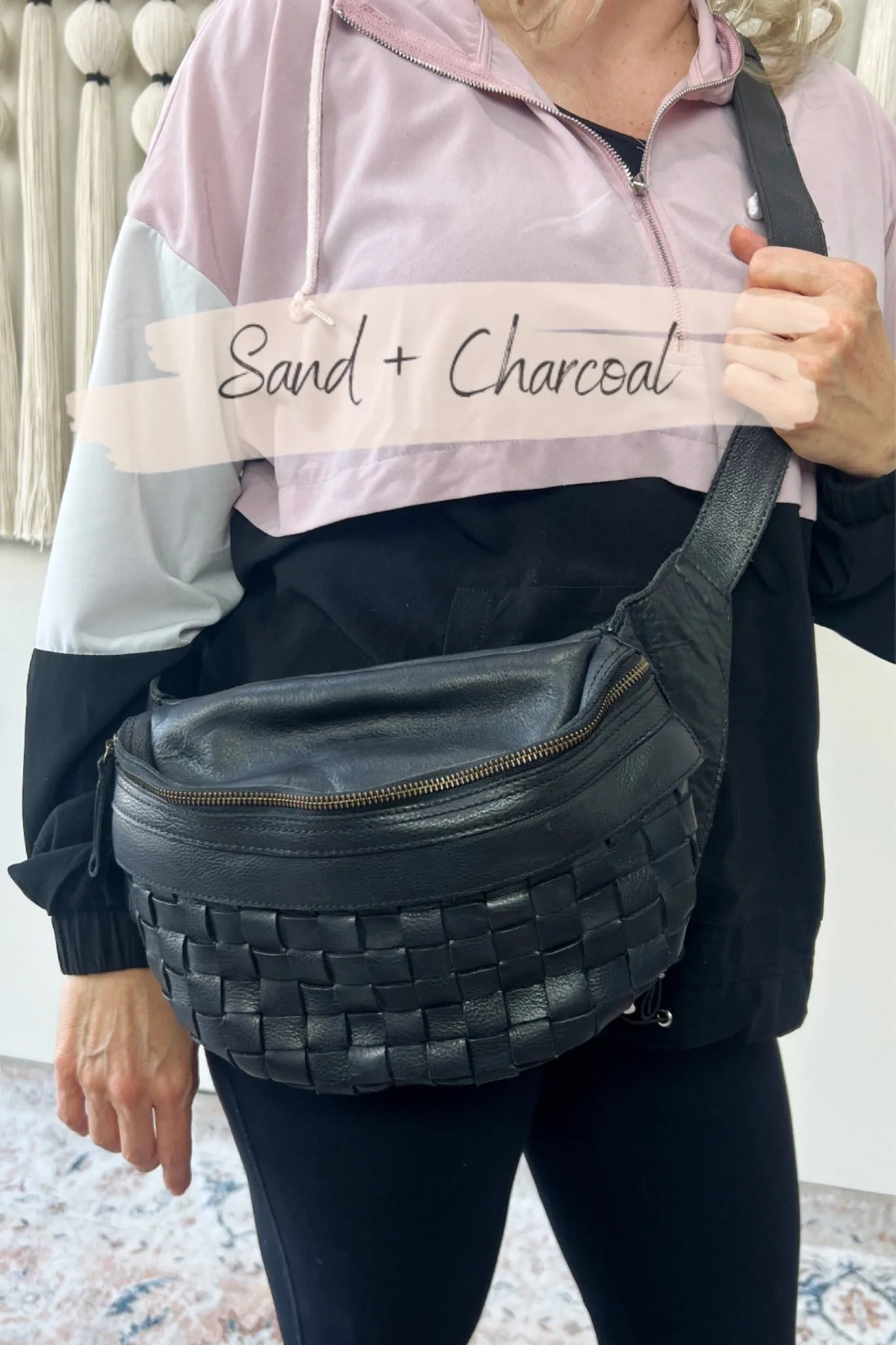 Jersey Woven Sling Bag Lux Collection