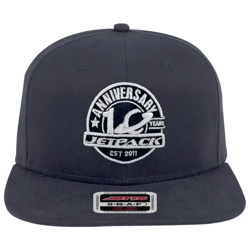 JetPack Snapback Navy Blue  (10th Anniversary logo white)